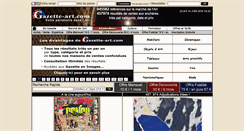 Desktop Screenshot of gazette-art.com